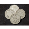 Image 1 : $2.00 Face Value in 90% Silver Assorted Half Dollars - Various Years & Conditions!