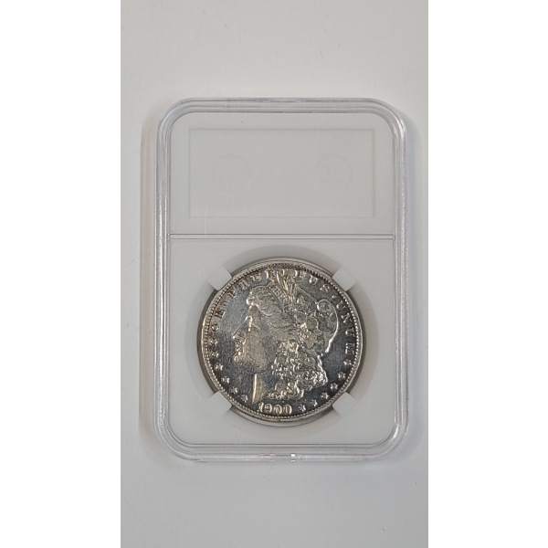 1900-O 90% Silver Morgan Dollar In Slab
