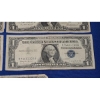 Image 5 : (5) Assorted Series $1 Silver Certificates - Series: 1957, 1935 F, 1935 D, 1957 B - Face Value: $5