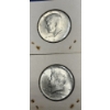 Image 3 : Lot of 4 90% Silver 1964 Kennedy Half-Dollars, FV $2.00