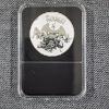 Image 3 : Rare Collectors Pokemon Silver Tone Coin in Slabbed Protector Featuring Celebi