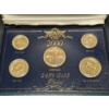 Image 7 : 1991 U.S Mint Uncirculated Bank Coin Set & 2000 US Mint 24kt Gold Plated Uncirculated Coin Set 