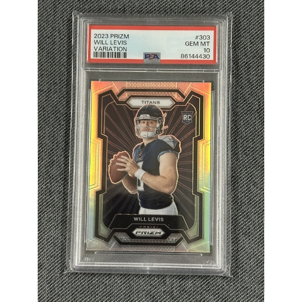 2023 Prizm #303 Will Levis - PSA 10 GEM MT