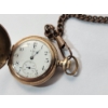 Image 3 : Vintage Elgin Gold-Filled Pocket Watch on 14" Chain