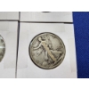 Image 5 : 4 Walking Liberty Silver Half Dollars - Years: 1942, 1943, 1944, 1935