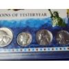 Image 4 : Obsolete Coins Of Yesteryear Collection: 1940's 90% Silver Half Dollar, Quarter, Dime