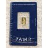 Image 1 : PAMP Suisse 1 gram 999.9 Fine Gold Bar in Original Casing!!!