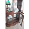 Image 5 : PICKUP IN CANTON - Fantastic Mahogany Mirrored Back Curio Cabinet 4 FT Wide 2 Door Upper & Lower Exc