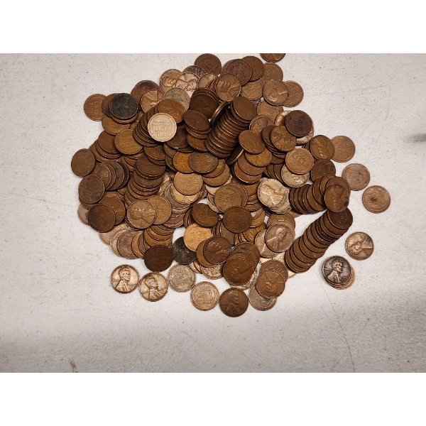 1945 And 1946 Lincoln Wheat Cents - Face Value $2.88