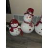 Image 2 : Foam Snowman Family 21", 17", 15", 13" 