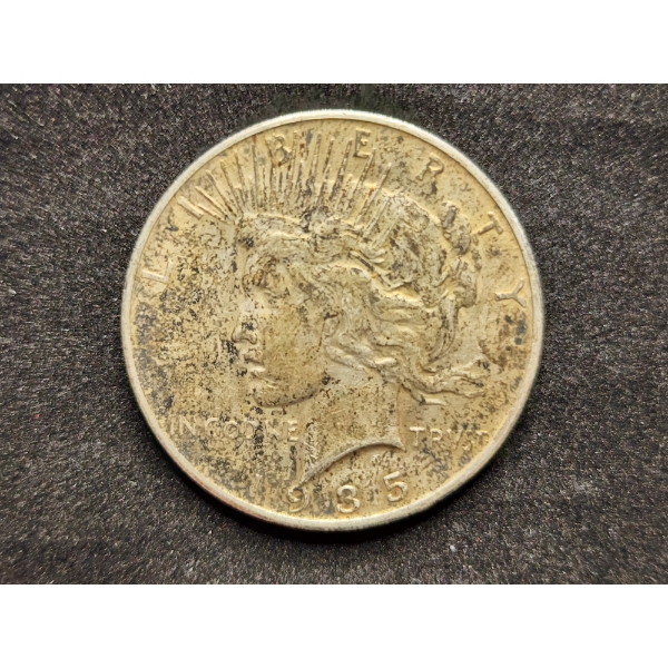 1935-S United States Silver Peace Dollar