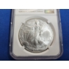 Image 2 : 2001 American Silver $1 Eagle NGC MS 69 1 oz Fine Silver 