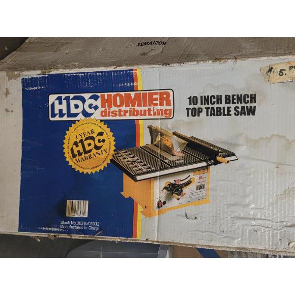 New In Box- Homer 10'' Bench Top Table Saw