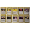 Image 1 : 10 Vintage Trainer Pokemon Trading Cards Including Rares Pokegear, Here Comes Team Rocket & More!