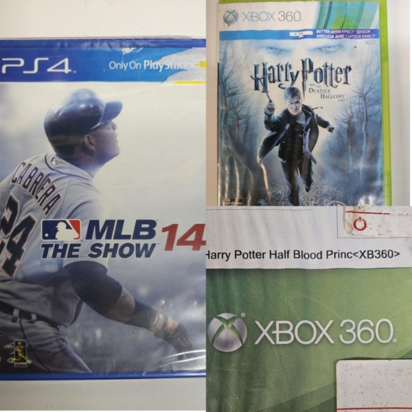 Lot of (3) Video Games (Xbox 360/PS4)