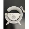Image 4 : LED Wireless Charging Speaker G500 - G-Shaped - Sunrise Simulation Wake up Light - Answer Phone 