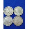 Image 8 : x10 Assorted Years 90% Silver Walking Liberty Half Dollars FV: $5.00