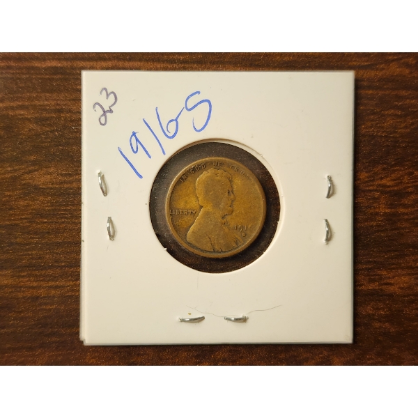 *SEMI KEY DATE* United States 1916-S Wheat Penny With Nice Coloring! - MINTED AT SAN FRANCISCO MINT 