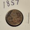 Image 1 : U.S. RARE COINAGE -1857 FLYING EAGLE CENT  - SEE PICS FOR CONDITION
