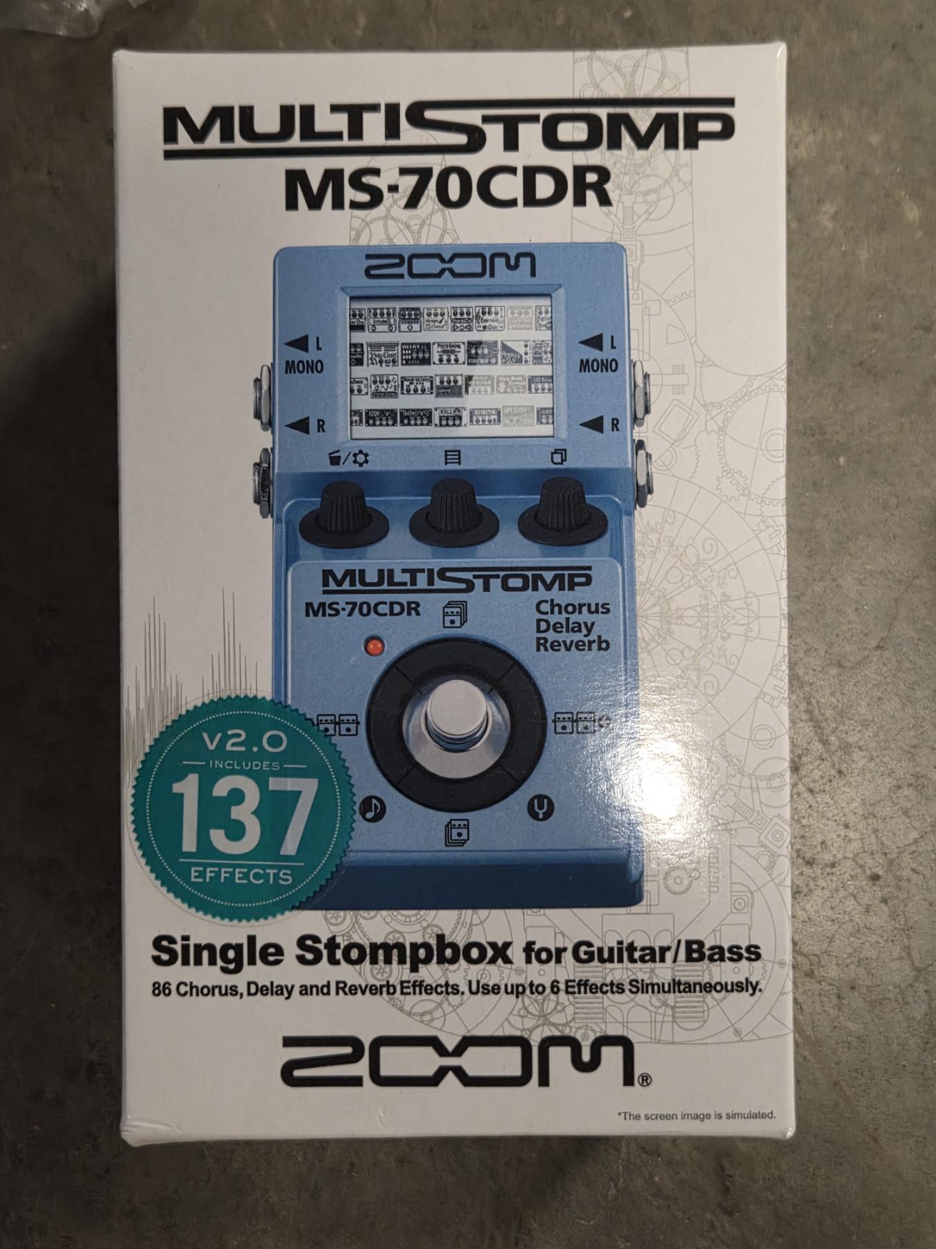 Stomp Box Switch Brand New- Stompbox, Mini Flashback, And Two Multi Switch Plus Control ...