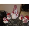 Image 1 : Snowman Family. Two 10" & Two 21"