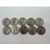 Image 4 : United States 90% Silver Dimes- $1.00 Face Value - Assorted Dates- Wonderful Condition