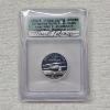 Image 1 : Mary Ellen Robinson Signed 2001-S N.C. PR69 DCAM 90% Silver Proof Quarter from ICG Signature Series