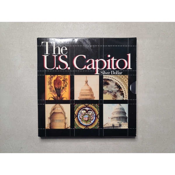 The 1994 U.S. Capitol Silver Dollar - 90% Silver - ASW:  0.7734 Oz 