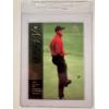 Image 1 : 2001 Upper Deck Tiger Woods Rookie Golf Card In Protective Holder - High Grade - Mint Condition