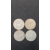 Image 2 : United States 1966, 1967, 1969 Philadelphia Mint 40% Silver Kennedy Half Dollars - FV: $2.00