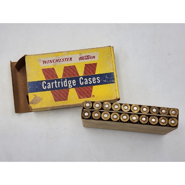 Vintage Full Box of Winchester Western .300 Savage Unprimed Cases
