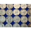 Image 8 : Lot of Silver Quarters: Including Washington, Standing Liberty, and Barber FV: $10.00