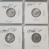 Image 6 : $1.90 Face Value of Assorted Years 90% Silver Mercury Dimes