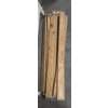 Image 5 : Beautiful White Wood 57'' Wide & 53'' Tall Headboard, 57'' Wide & 37'' Tall Footboard With Side And 