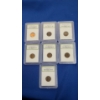Image 1 : International Numismatic Bureau 1958-P Lincoln Cent & Assorted Years San Francisco Mint Wheat Cents 