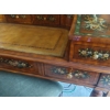 Image 6 : Unique Fantastic Example! - Ladies Personal Secretary Desk  & Chair - Hand Painted - Inlay - Leather