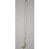 Image 2 : Sterling Silver 18" Tassel  Necklace - Weight: 5.1g