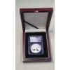 Image 1 : NGC 2025 PF 68 ULTRA CAMEO Croatia 4 Euro King Tomislav 1 Troy Oz .9999 Silver Coin In Wooden Box