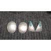 Image 2 : (2) Pairs Of Sterling Silver Earrings W/ Assorted Bangle Bracelets, Unique Bangle Style Watch & Ring