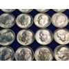 Image 2 : x20 Brilliant Uncirculated Roosevelt Dimes - 90% Silver - FV: $2.00