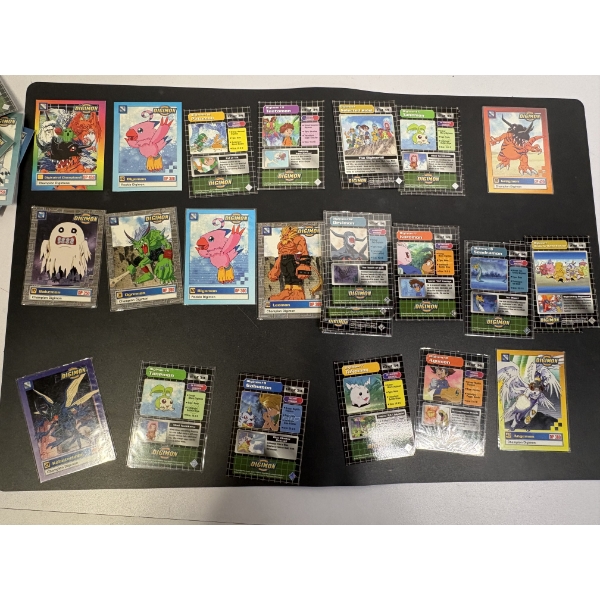 Digimon Trading Cards- Sora & Yokomon - Birdramon - Tentomon - Etc.