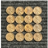 Image 1 : Lot of 52 Pennies - (16) 1961 Copper Pennies BU UNC & (36) 1963 Copper Pennies BU UNC