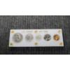 Image 1 : 1959 U.S Proof Set In Acrylic Display Face Value .85 Cents Is 90% Silver