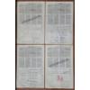 Image 6 : Lot of Four 1940's Bond Stores, Incorporated 100 Shares Stock Certificates 