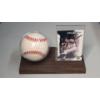 Image 1 : Al Kaline Autographed Rawlings Baseball With 2000 Upper Deck Baseball Card In Display Stand