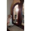 Image 4 : Mahongany Matching Laadies Dresser, With Tri-Section Folding Sides Mirror. Excellent 