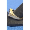Image 3 : 14K Gold Men's 1984 Class Ring With Blue Stone - Size: 12.5 - Weight: 7.7g