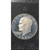 Image 2 :  1971-S United States Eisenhower 40% Silver Proof Dollar In Acrylic Display