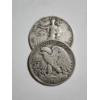 Image 1 : $1.00 Face Value in Assorted 90% Silver U.S. Walking Liberty Half Dollars ~ Dates & Conditions Vary!