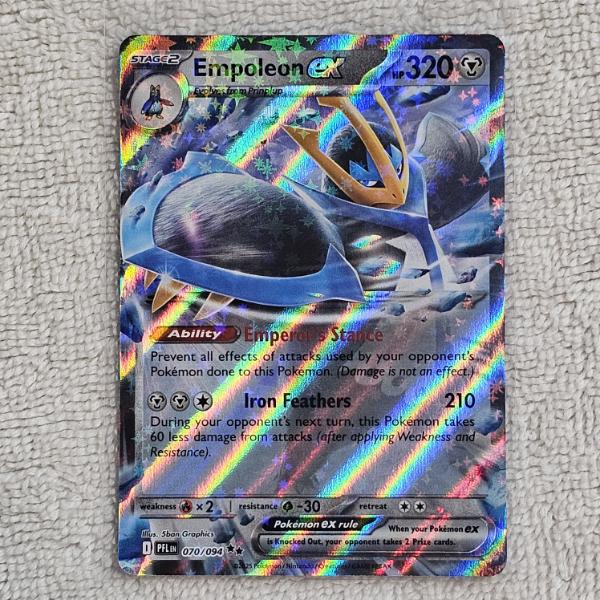 Empoleon ex 070/094 Holo Ultra Rare Pokémon Trading Card